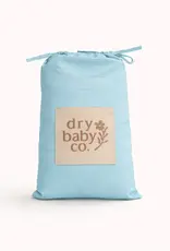 dry baby co. dry baby co. Waterproof Fitted Sheet Organic Cotton Small Bassinet - Baby Blue
