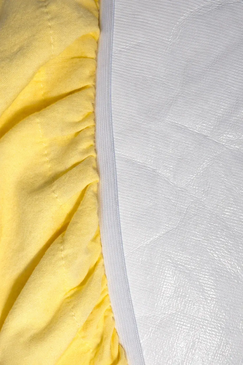 dry baby co. dry baby co. Waterproof Fitted Sheet Organic Cotton Small Bassinet - Lemon