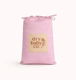 dry baby co. dry baby co. Waterproof Fitted Sheet Organic Cotton Small Bassinet - Baby Pink