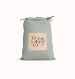 dry baby co. dry baby co. Waterproof Fitted Sheet Organic Cotton Small Bassinet - Sage Green