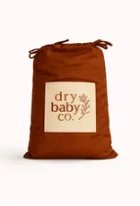 dry baby co. dry baby co. Waterproof Fitted Sheet Organic Cotton Standard Cot - Chocolate Brown