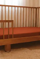 dry baby co. dry baby co. Waterproof Fitted Sheet Organic Cotton Standard Cot - Chocolate Brown