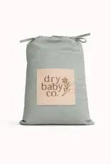 dry baby co. dry baby co. Waterproof Fitted Sheet Organic Cotton Standard Cot - Sage Green