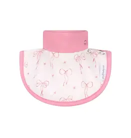 dry baby co. dry baby co. Waterproof Dribble Bib - 2 Pack - Pink Bows