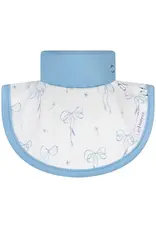 dry baby co. dry baby co. Waterproof Dribble Bib - 2 Pack - Blue Bows