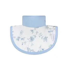 dry baby co. dry baby co. Waterproof Dribble Bib - 2 Pack - Vintage Blue Floral