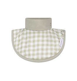 dry baby co. dry baby co. Waterproof Dribble Bib - 2 Pack - Sage Gingham
