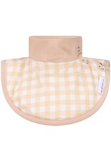 dry baby co. dry baby co. Waterproof Dribble Bib - 2 Pack - Beige Gingham