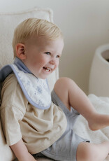 dry baby co. dry baby co. Waterproof Dribble Bib - 2 Pack - Vintage Blue Floral