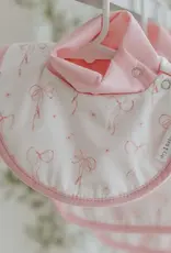 dry baby co. dry baby co. Waterproof Dribble Bib - 2 Pack - Pink Bows