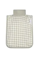 dry baby co. dry baby co. Waterproof Full Coverage Bib - 2 Pack - Sage Gingham