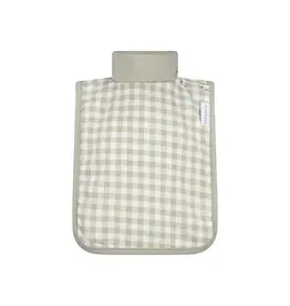 dry baby co. dry baby co. Waterproof Full Coverage Bib - 2 Pack - Sage Gingham