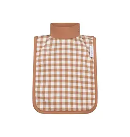 dry baby co. dry baby co. Waterproof Full Coverage Bib - 2 Pack - Chocolate Gingham