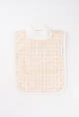 dry baby co. dry baby co. Waterproof Full Coverage Bib - 2 Pack - Blush Gingham