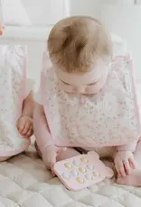 dry baby co. dry baby co. Waterproof Regular Coverage Bib - 2 Pack - Vintage Pink Floral