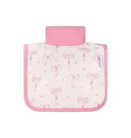 dry baby co. dry baby co. Waterproof Regular Coverage Bib - 2 Pack - Pink Bows