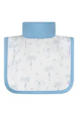 dry baby co. dry baby co. Waterproof Regular Coverage Bib - 2 Pack - Blue Bows