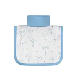 dry baby co. dry baby co. Waterproof Regular Coverage Bib - 2 Pack - Blue Bows