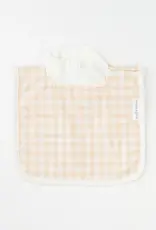 dry baby co. dry baby co. Waterproof Regular Coverage Bib - 2 Pack - Beige Gingham