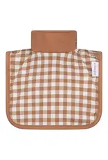 dry baby co. dry baby co. Waterproof Regular Coverage Bib - 2 Pack - Chocolate Gingham