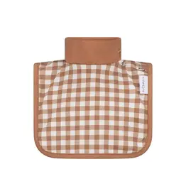 dry baby co. dry baby co. Waterproof Regular Coverage Bib - 2 Pack - Chocolate Gingham