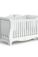 Boori Boori Sleigh Royale cot bed V26 - Barley White