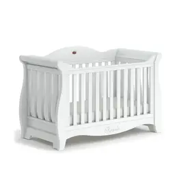 Boori Boori Sleigh Royale cot bed V26 - Barley White