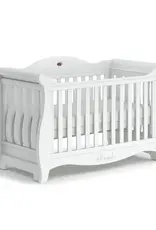 Boori Boori Sleigh Royale cot bed V26 - Barley White