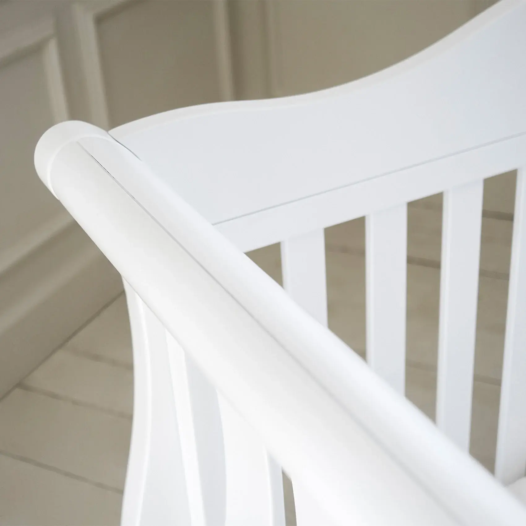 Boori Boori Sleigh Royale cot bed V26 - Barley White