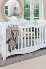 Boori Boori Sleigh Royale cot bed V26 - Barley White
