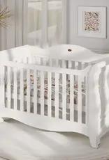 Boori Boori Sleigh Royale cot bed V26 - Barley White