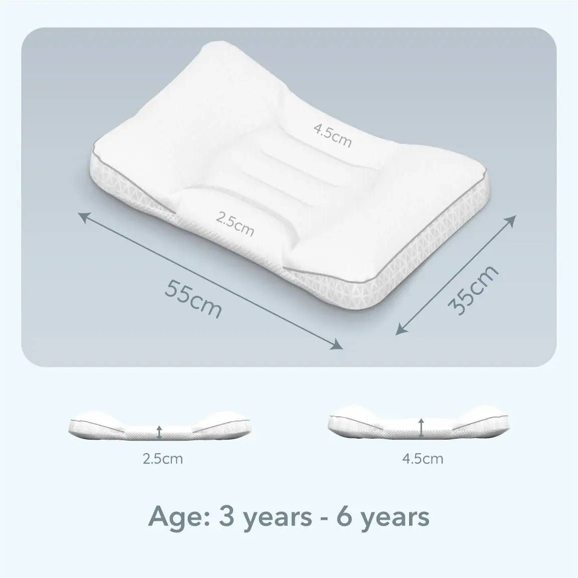 Boori Boori Little Dreamers Kids Pillow 3-6 Years Old