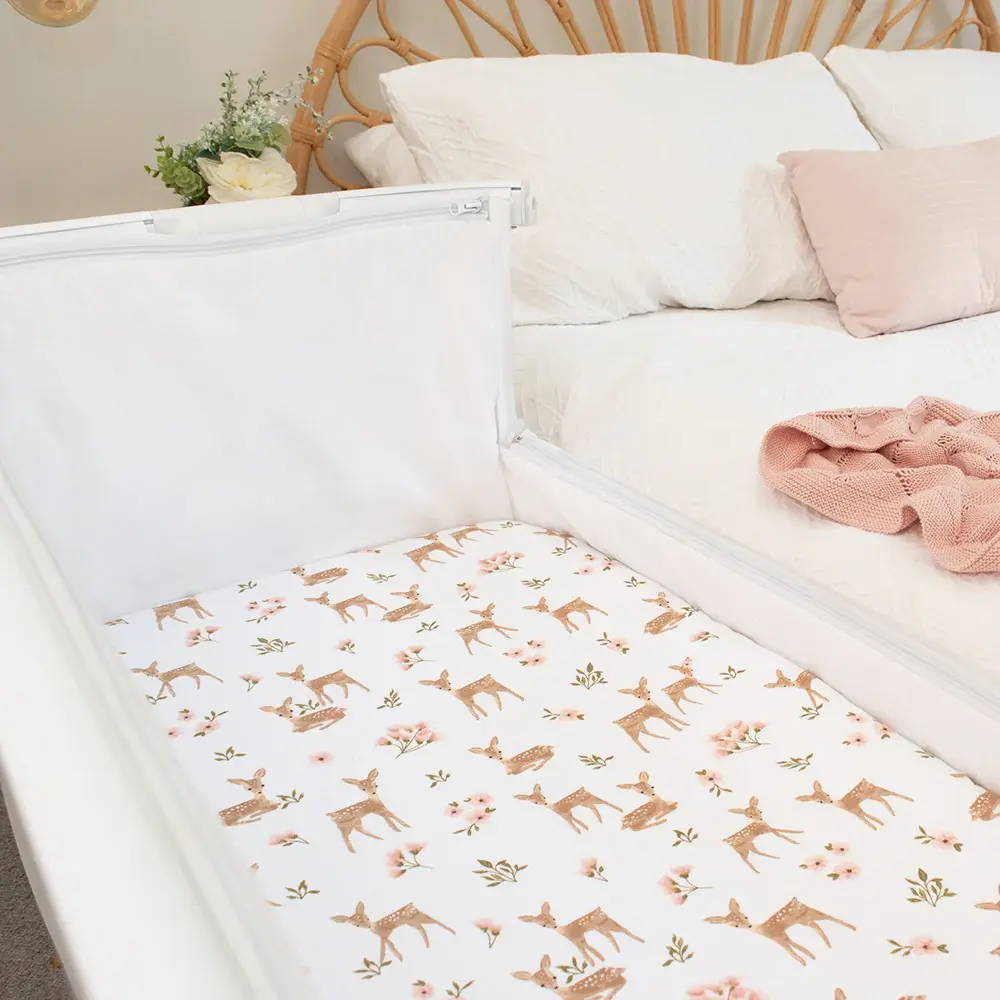 Living Textiles Living Textiles 2-pack Jersey Cradle Fitted Sheet