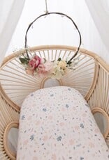 Living Textiles Living Textiles Botanical Organic Muslin 2pk Bassinet Fitted Sheet