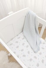 Living Textiles Living Textiles 2-pack Jersey Bassinet Fitted Sheet (40 x 80 x 12cm) - Mason/Confetti