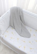 Living Textiles Living Textiles 2-pack Jersey Co-sleeper/Cradle Fitted Sheet - Noah/Stars