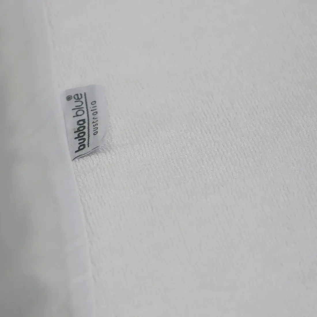 Bubba Blue Bubba Blue Bamboo White Compact Cot Waterproof Mattress Protector