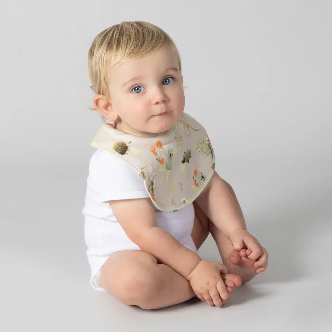 Bubba Blue Bubba Blue Aussie Animals 2pk Dribble Bibs