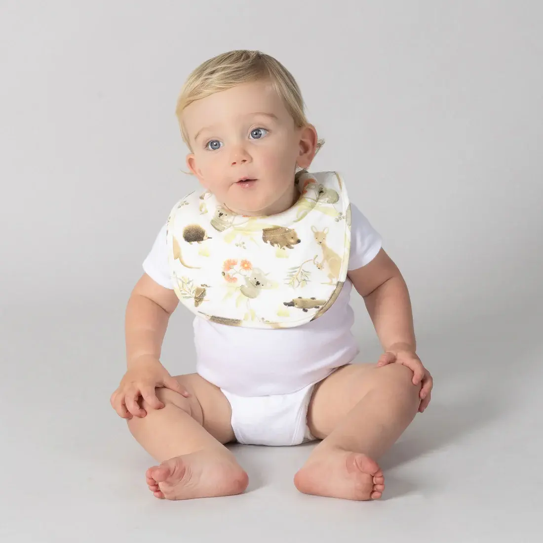 Bubba Blue Bubba Blue Aussie Animals 2pk Dribble Bibs