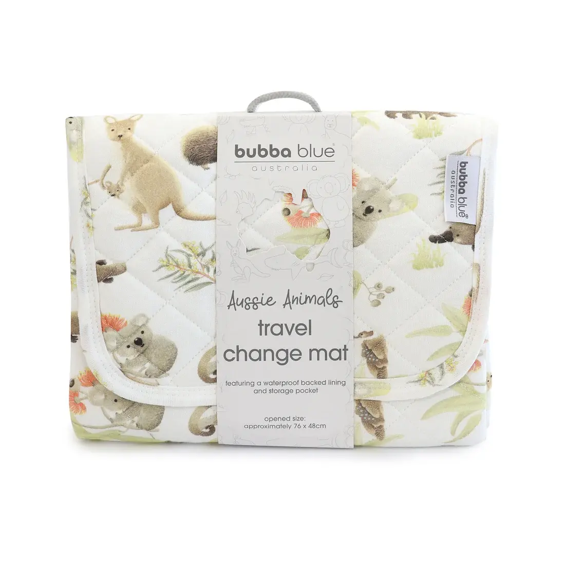 Bubba Blue Bubba Blue Aussie Animals Travel Change Mat