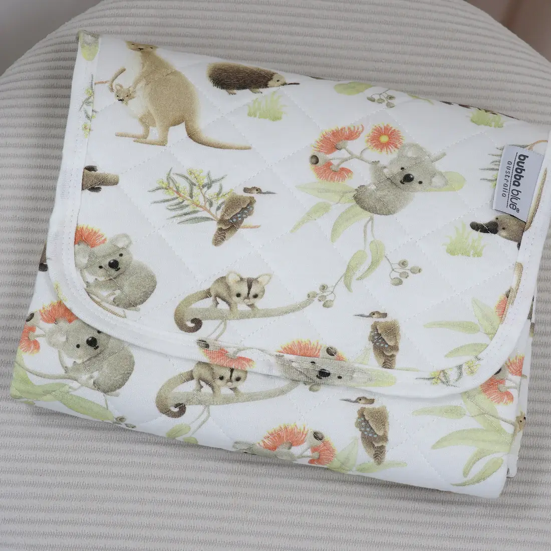 Bubba Blue Bubba Blue Aussie Animals Travel Change Mat