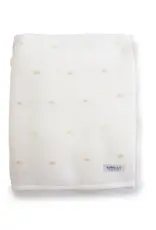 Bubba Blue Bubba Blue Confetti Knit Blanket - White