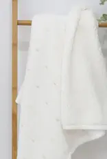 Bubba Blue Bubba Blue Confetti Knit Blanket - White