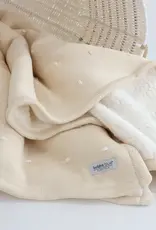 Bubba Blue Bubba Blue Confetti Knit Blanket - Sand