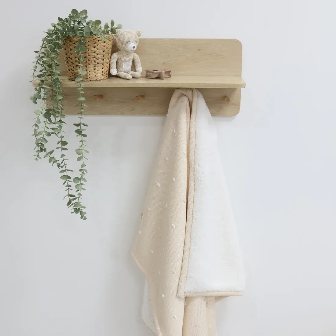 Bubba Blue Bubba Blue Confetti Knit Blanket - Sand