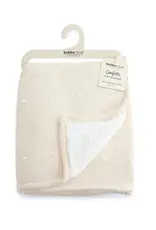 Bubba Blue Bubba Blue Confetti Knit Blanket - Sand