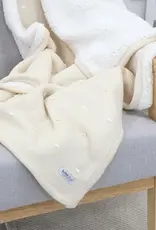 Bubba Blue Bubba Blue Confetti Knit Blanket - Sand