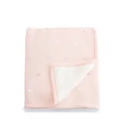 Bubba Blue Bubba Blue Confetti Knit Blanket - Berry