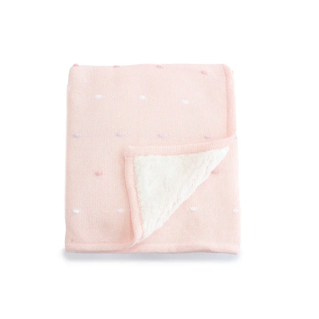 Bubba Blue Bubba Blue Confetti Knit Blanket - Berry