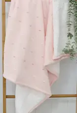 Bubba Blue Bubba Blue Confetti Knit Blanket - Berry